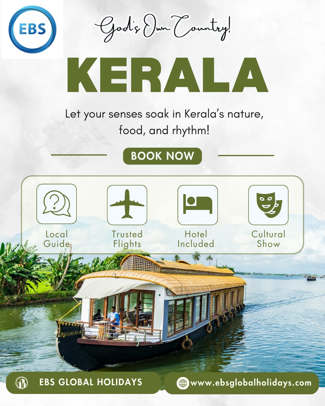 Kerala Hotel Flyer